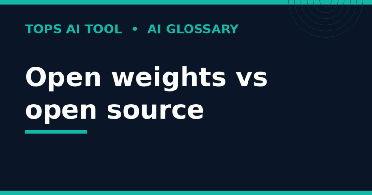 Open Weights vs Open Source: What’s the Difference?