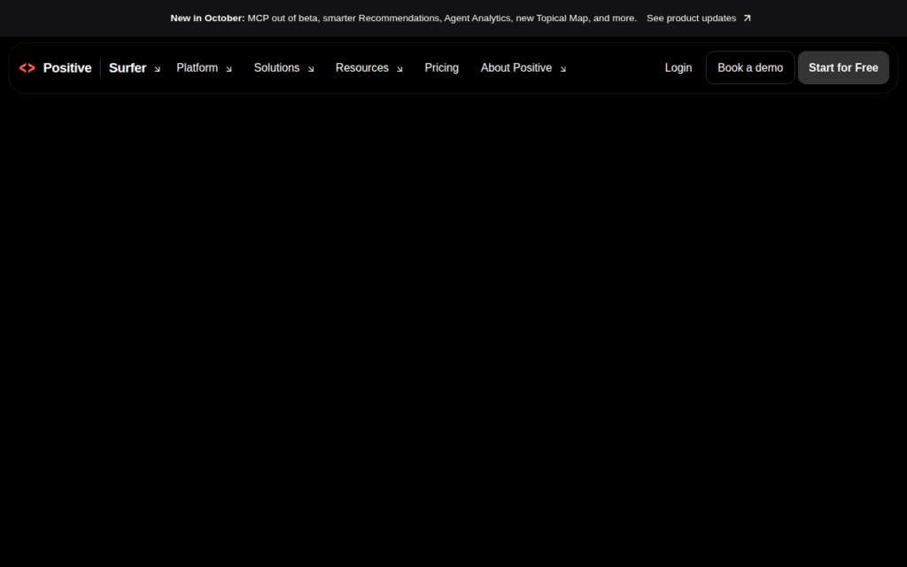 Surfer SEO screenshot