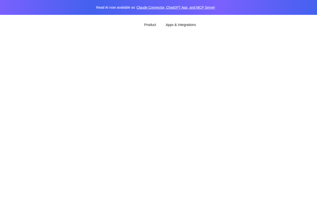 Read.ai screenshot