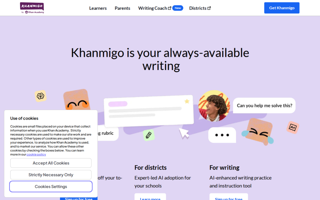 Khanmigo screenshot