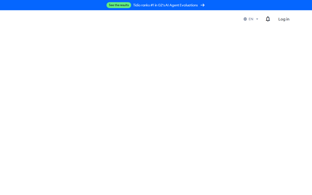 Tidio screenshot