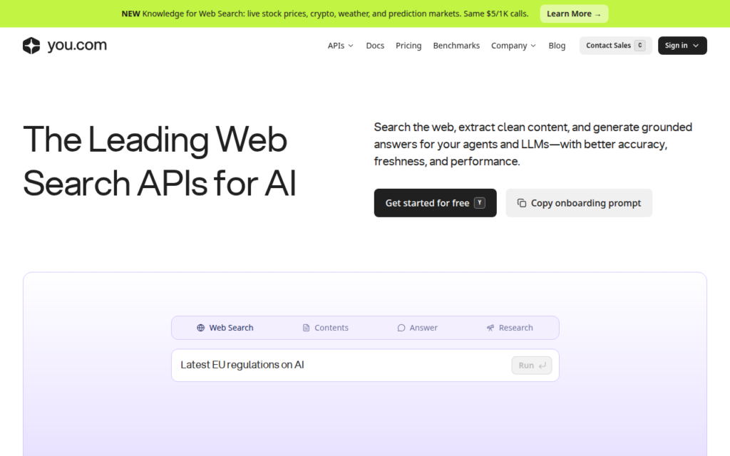 You.com screenshot