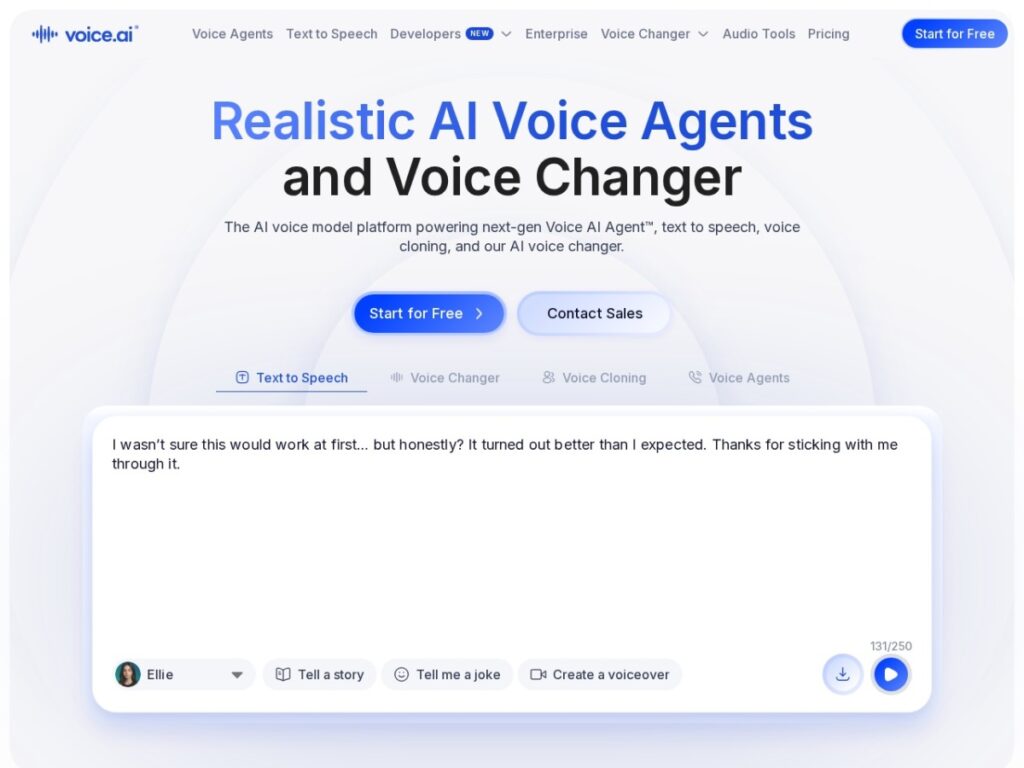 Voice.ai screenshot