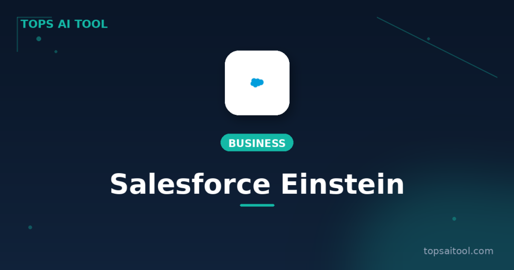 Salesforce Einstein screenshot