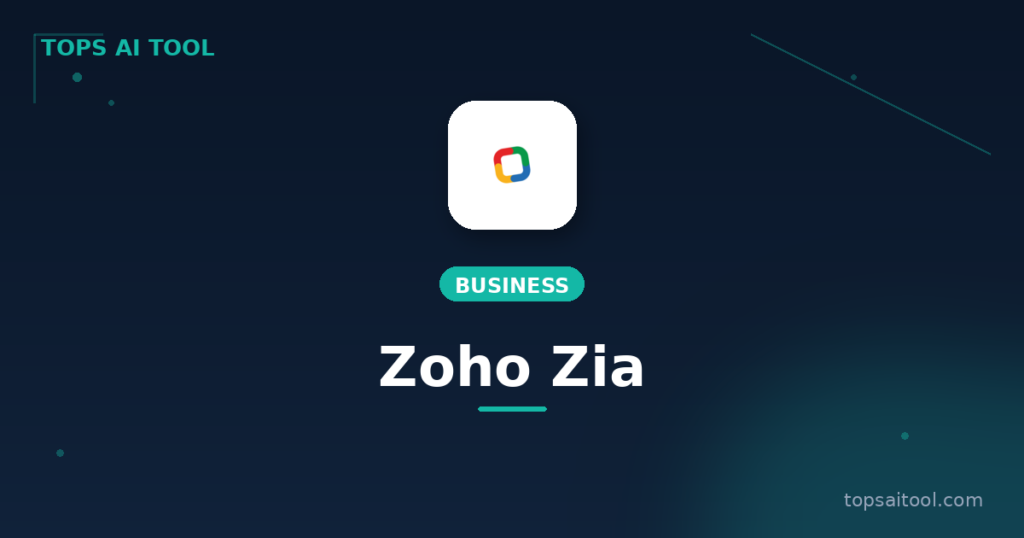 Zoho Zia screenshot