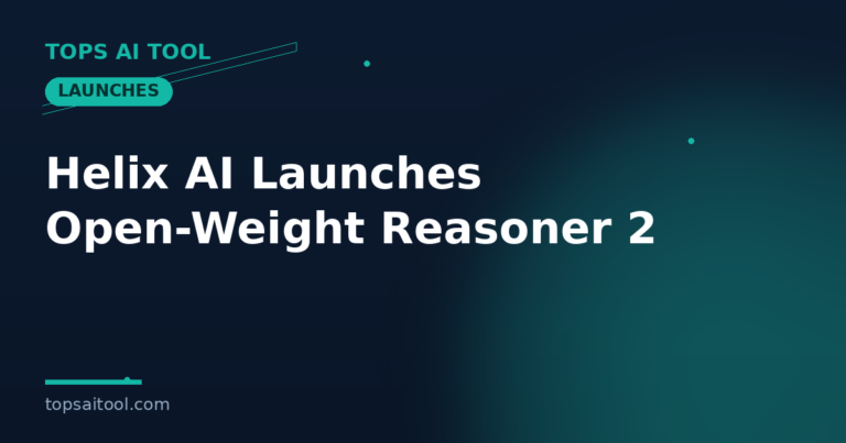 Helix AI Launches Open-Weight Reasoner 2 With 128K Context Window