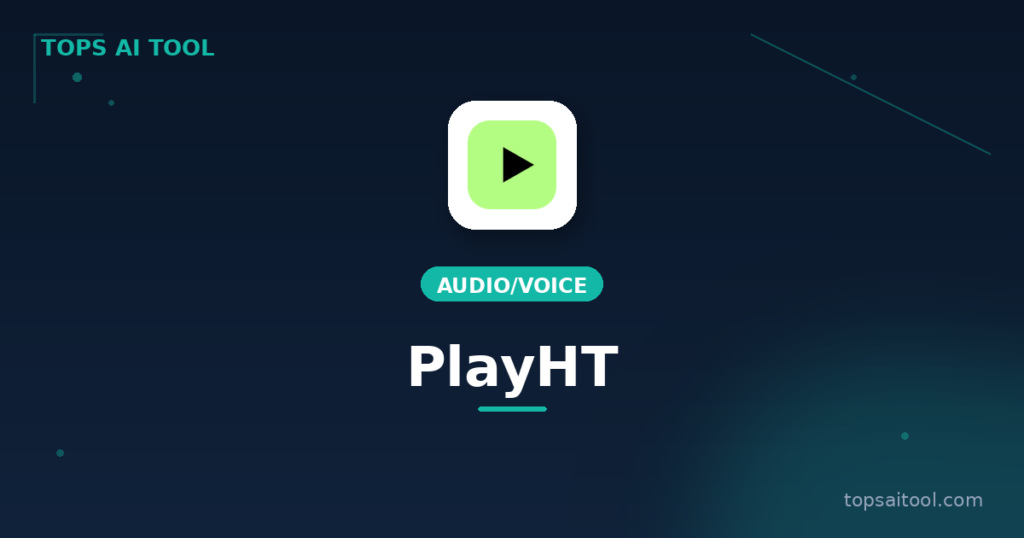 PlayHT screenshot