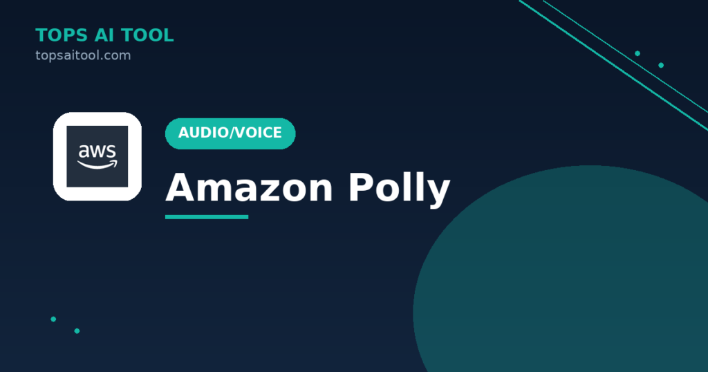 Amazon Polly screenshot