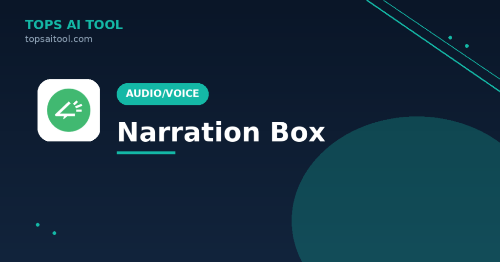 Narration Box screenshot