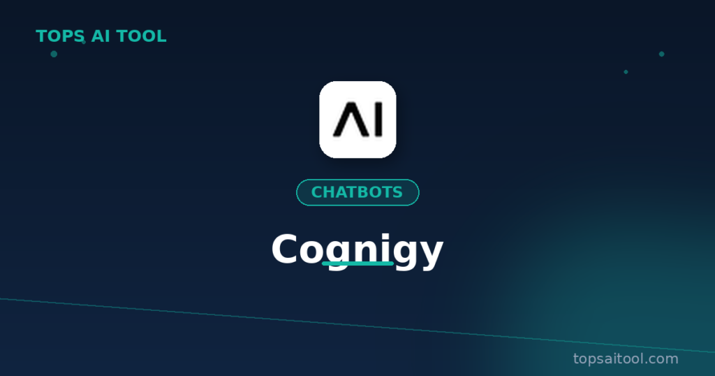 Cognigy screenshot
