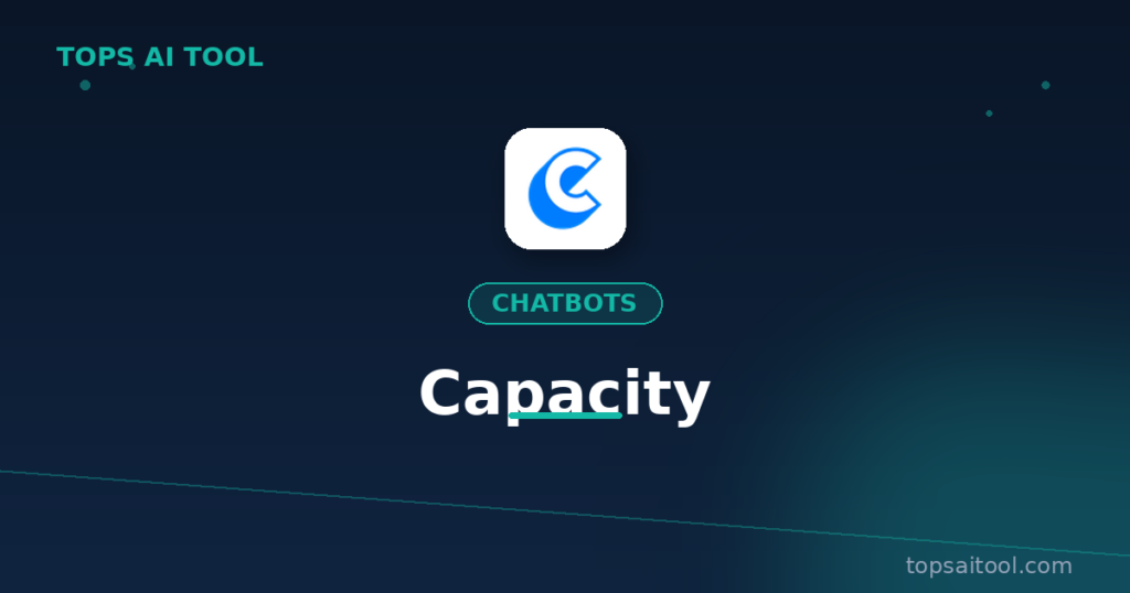 Capacity screenshot