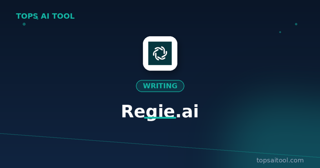 Regie.ai screenshot