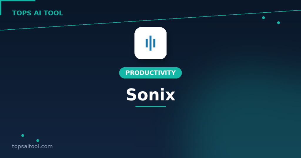 Sonix screenshot