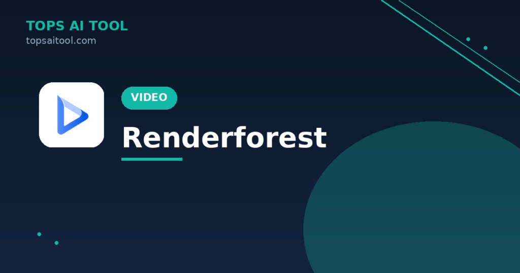Renderforest screenshot