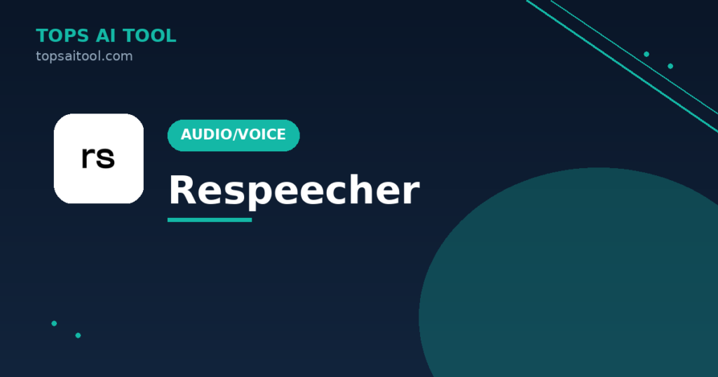 Respeecher screenshot