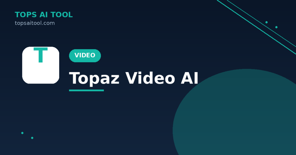 Topaz Video AI screenshot