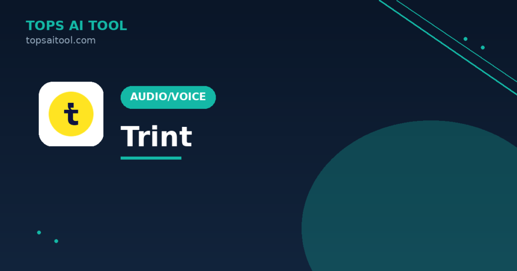 Trint screenshot