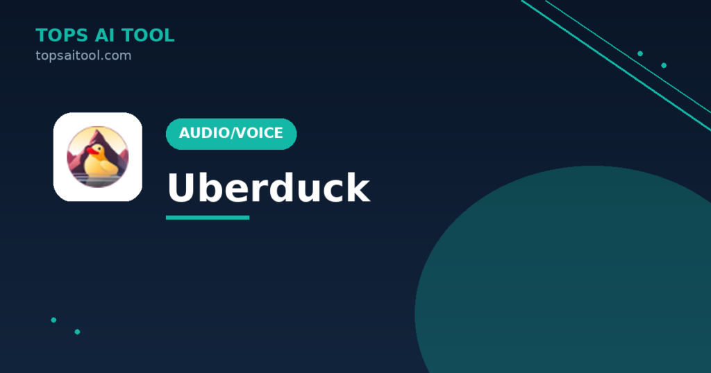 Uberduck screenshot