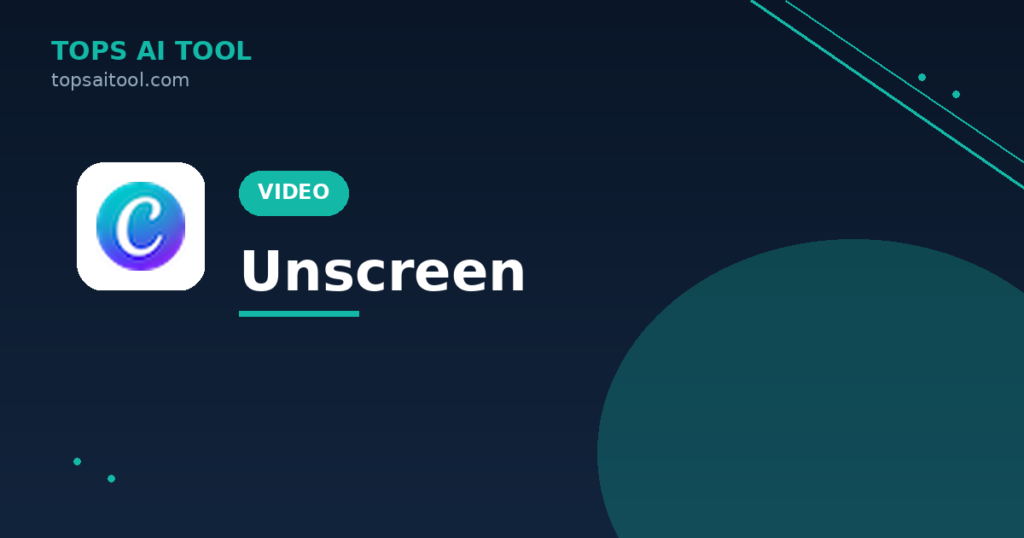 Unscreen screenshot