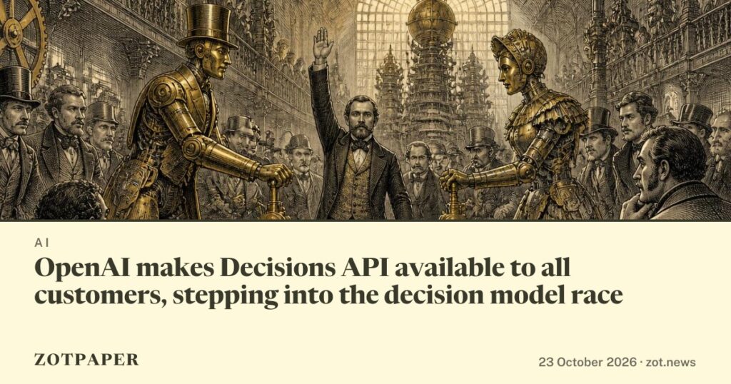 OpenAI Decisions API Opens to All Developers