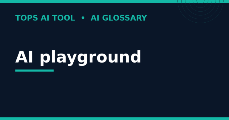 What is an AI Playground? Explained Simply
